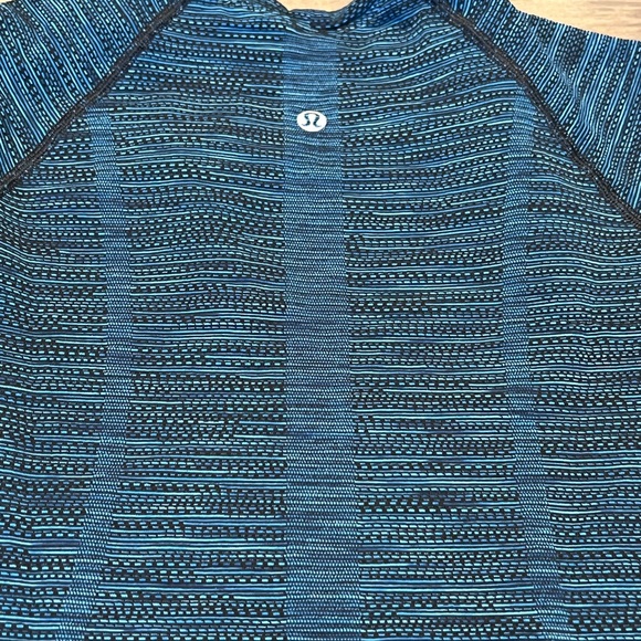 Lululemon swiftly tech la crew neck tee sz 6 kayak blue - Picture 2 of 2
